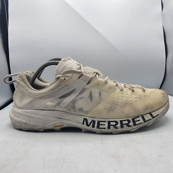 Merrell MTL MQM Mens 11 White Shoes Running Trail Hiking Sneakers Vibram J004223 - Picture 13 of 13